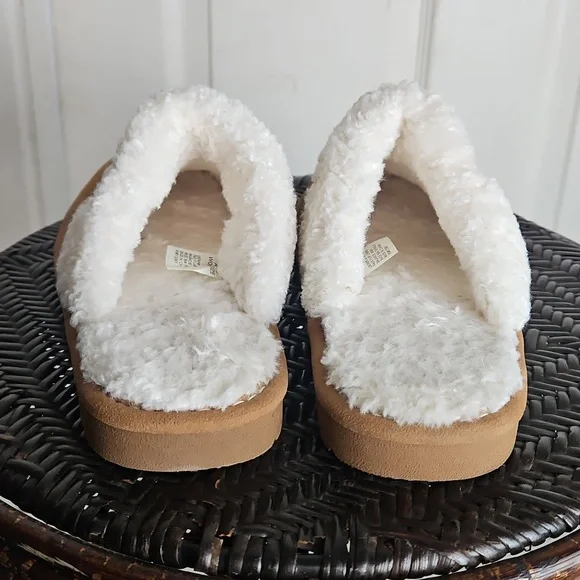 Ariat Jackie Square Toe Tan Slippers Women 8 - Picture 8 of 10